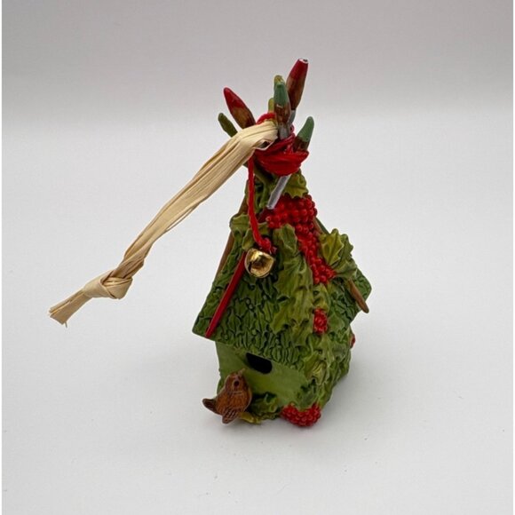 Hallmark Birdhouse Christmas Ornament Natures Sketchbook Marjolein Bastin - Picture 2 of 11